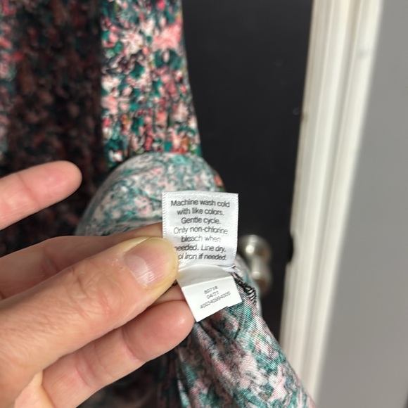 Nine West Summer Tiered Mini Dress Size: M - Picture 6 of 6